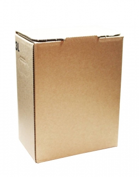Bag in Box Karton natur matt, neutral 3l